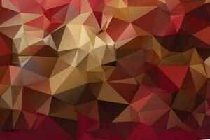 Abstract geometric low poly background design vector