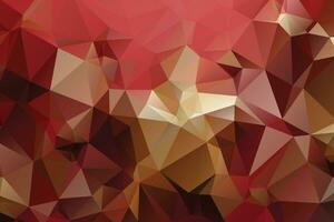 Abstract geometric low poly background design vector