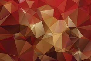 Abstract geometric low poly background design vector