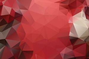 Abstract geometric low poly background design vector