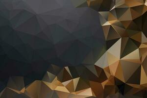 Abstract geometric low poly background design vector