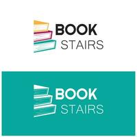 book or library logo for bookstores, book companies, publishers, encyclopedias, libraries, education, digital books, vectors