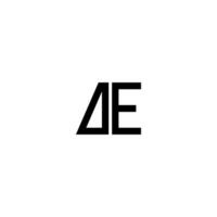 a black and white logo for a company called 65 or AE vector