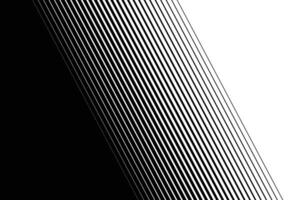 Thin straight line smooth transition from black to white  line pattern background. vector