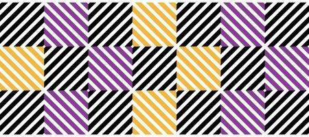 retro black thin lines striped geometric banner design background vector