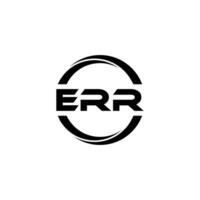 ERR Letter Logo Design, Inspiration for a Unique Identity. Modern Elegance and Creative Design. Watermark Your Success with the Striking this Logo. vector