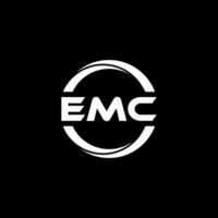 EMC Letter Logo Design, Inspiration for a Unique Identity. Modern Elegance and Creative Design. Watermark Your Success with the Striking this Logo. vector