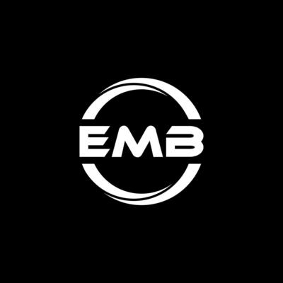 EMB Letter Logo Design, Inspiration for a Unique Identity. Modern Elegance and Creative Design. Watermark Your Success with the Striking this Logo.