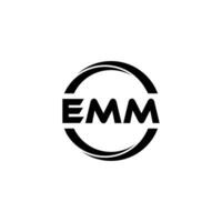 EMM Letter Logo Design, Inspiration for a Unique Identity. Modern Elegance and Creative Design. Watermark Your Success with the Striking this Logo. vector