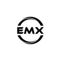 EMX Letter Logo Design, Inspiration for a Unique Identity. Modern Elegance and Creative Design. Watermark Your Success with the Striking this Logo. vector