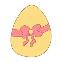 easter egg pattern hunting spring icon element vector