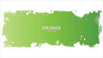 Green color gradient grunge texture background vector