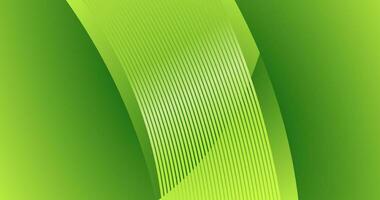 abstract green curve background for business vector