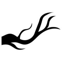 Branch icon vector. Tree illustration sign. Firewood symbol or logo. vector