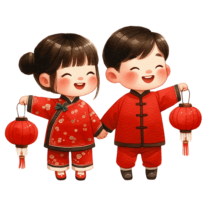 google play chinese new year card insert png