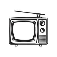 Old Television Vector Images