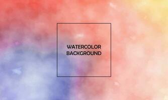 watercolor gradient mesh blur background with pastel, colorful, beauty, vector