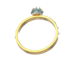 sieraden geïsoleerd Aan achtergrond. 3d renderen - illustratie png