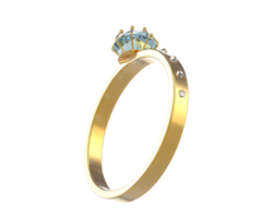 sieraden geïsoleerd Aan achtergrond. 3d renderen - illustratie png