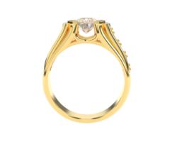 Jewelry isolated on background. 3d rendering - illustration png