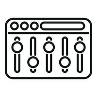 World attach filter search icon outline vector. Home download business vector