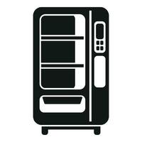 Juice drinking machine icon simple vector. Transported supply vector