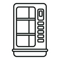 Drink machine supply icon outline vector. Candy beverage vector