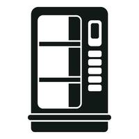 Modern drinking machine icon simple vector. Cooling vessel vector