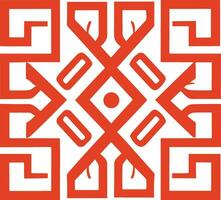 AI generated Chinese style message frame in vintage style vector