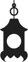 AI generated Islamic style lamp in vintage style vector