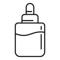 Skincare product icon outline vector. Care bio skin vector