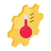 Perfect design icon of temperature management vector