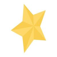 A creative download icon of glowing stars vector