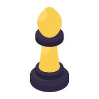 Isometric design icon of strateo vector