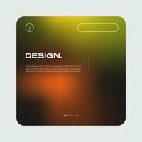 Futuristic square gradient background. Pop up window vector illustration.