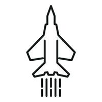 Fast speed airplane icon outline vector. Pace panel vector