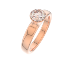 Jewelry isolated on background. 3d rendering - illustration png