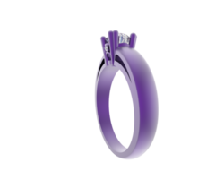 Schmuck isoliert auf Hintergrund. 3d Rendern - - Illustration png