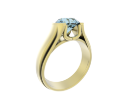 Schmuck isoliert auf Hintergrund. 3d Rendern - - Illustration png