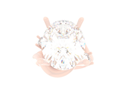 Jewelry isolated on background. 3d rendering - illustration png