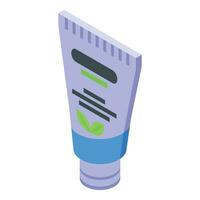 Cream medicinal tube icon isometric vector. Personal wipes vector