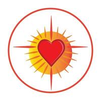 plantilla de diseño de vector de logotipo de icono de corazón