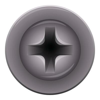Lock pin device icon cartoon vector. Clamp latch