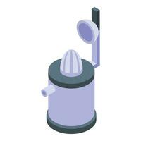 Juicer tool icon isometric vector. Organic drink vector