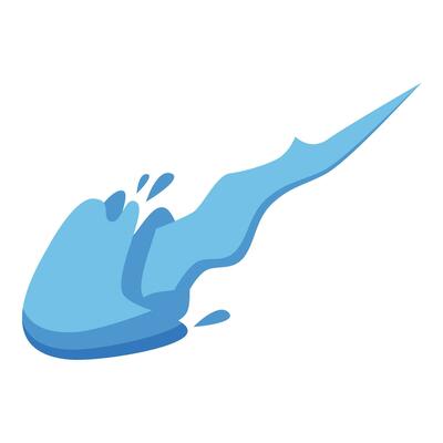 Light phaser gadget icon isometric vector. Weapon shot