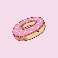 Sweet food beverage cute simple vector art icon design.