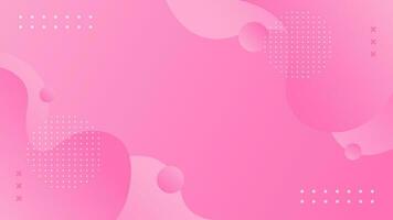 Pink abstract vector background. Wavy and fluid gradient shapes. Suitable for wallpapers, sales banners, events, templates, pages, and others