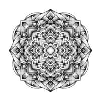 vector lineal mandala Illustration background