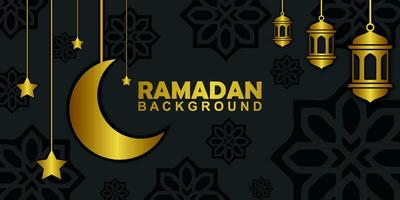 Ramadan Kareem Background Design. Greeting Cards, Banners, Posters. Vector Illustration.