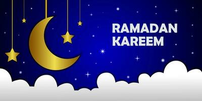 Ramadan Kareem Background Design. Greeting Cards, Banners, Posters. Vector Illustration.